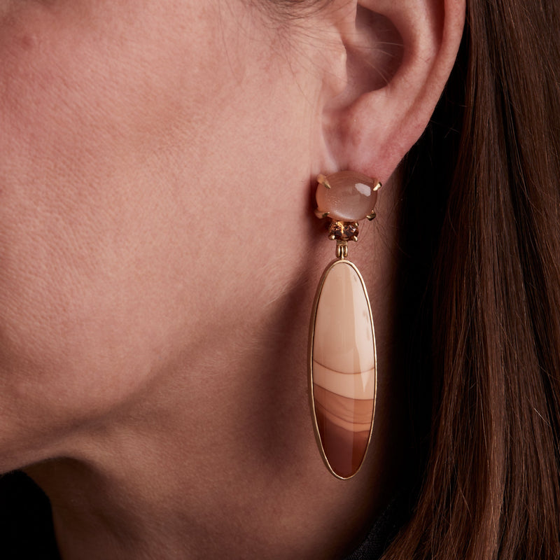 Landscape: Desert, Arid Earrings