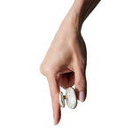 Tandem Ring, Snowflake Quartz