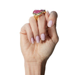 Tandem Ring, Pink Tourmaline