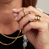 Gold Essentials Vermeil Medium Band Ring
