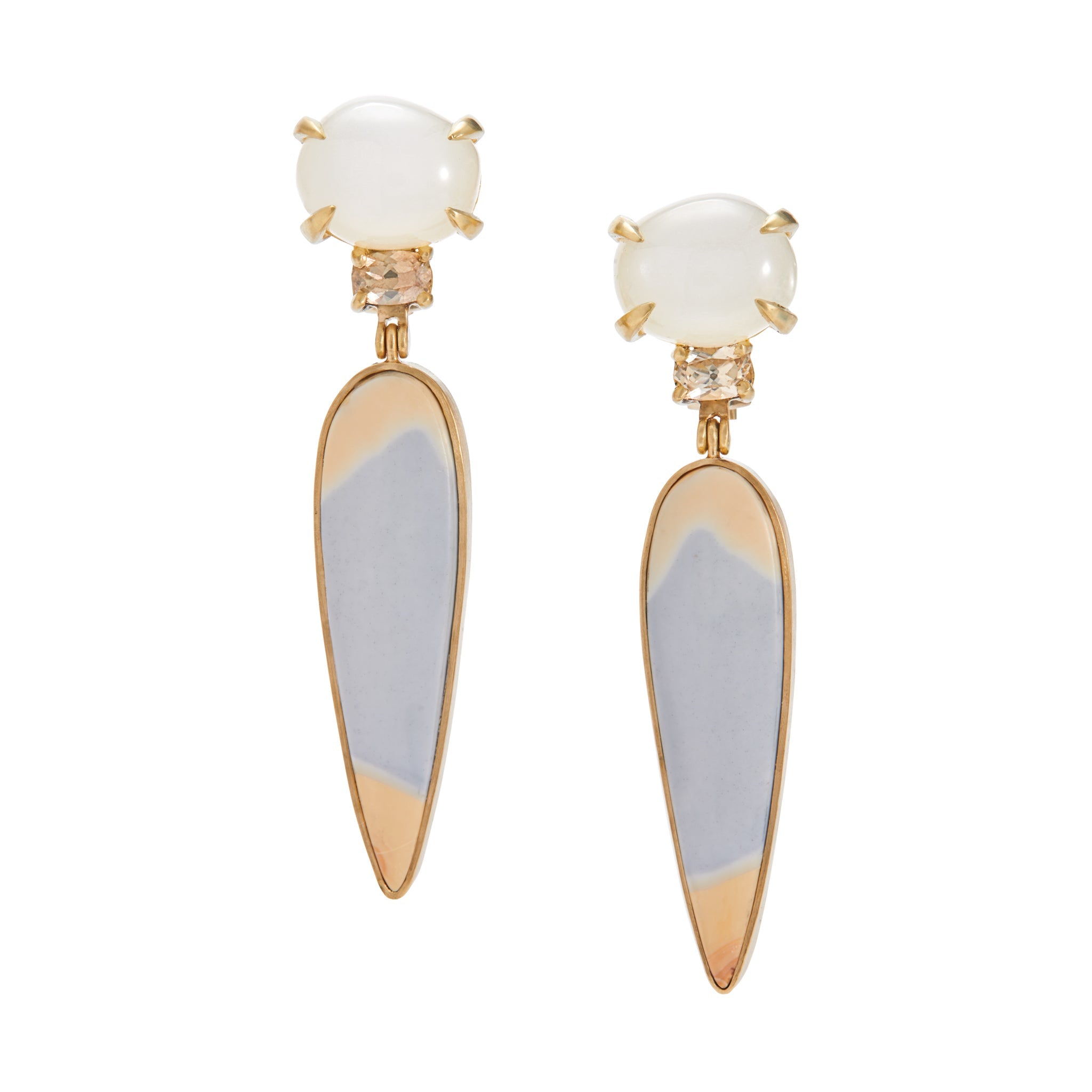 Rose gold Nomad Earrings