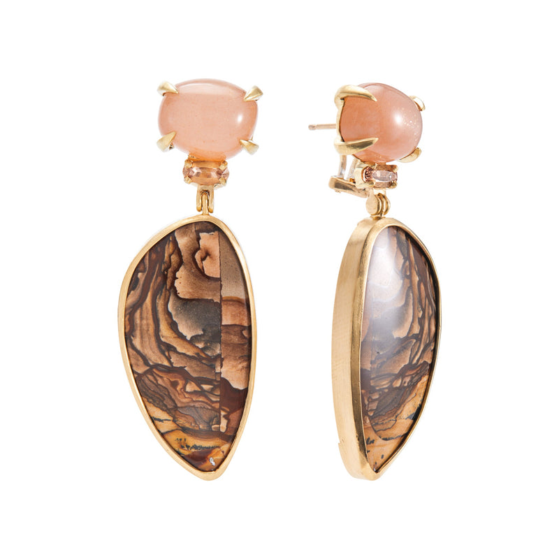Landscape: Mountain, Trailhead Earrings