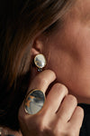 Landscape: Sky, Breeze Small Earclips