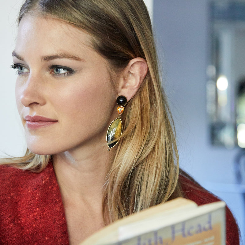 Tiger Earrings