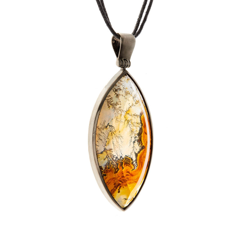 Dendritic Agate Pendant