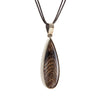 Petrified Sequoia Wood Pendant